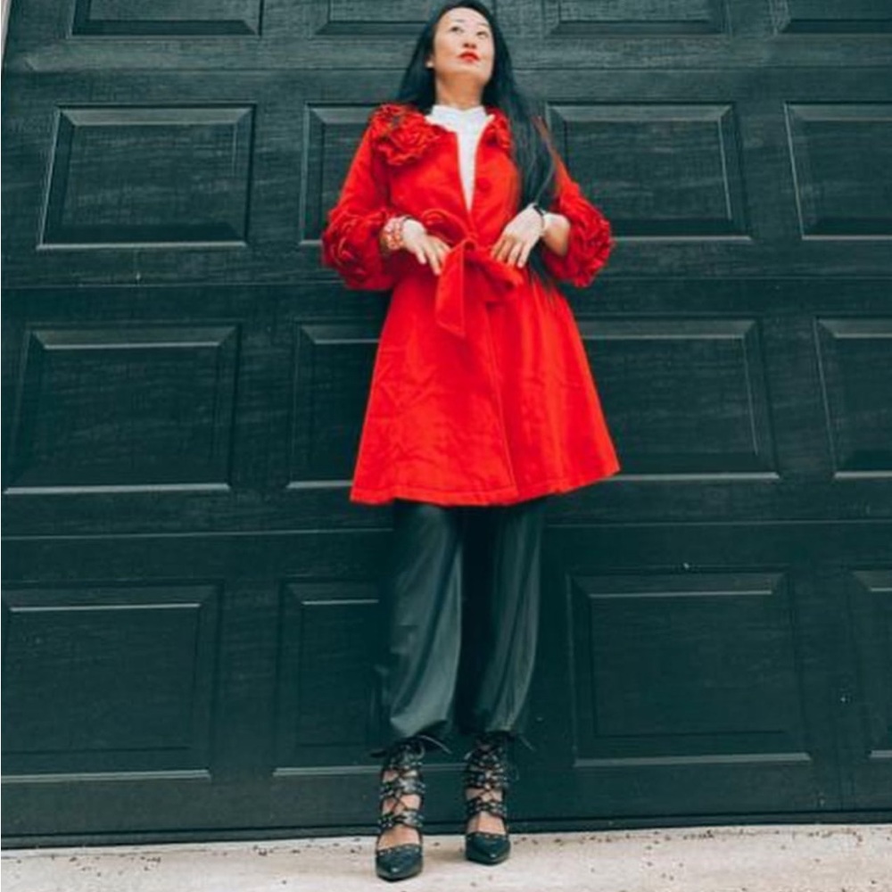 Engine Red Winter Coat - Picture 6 of 12